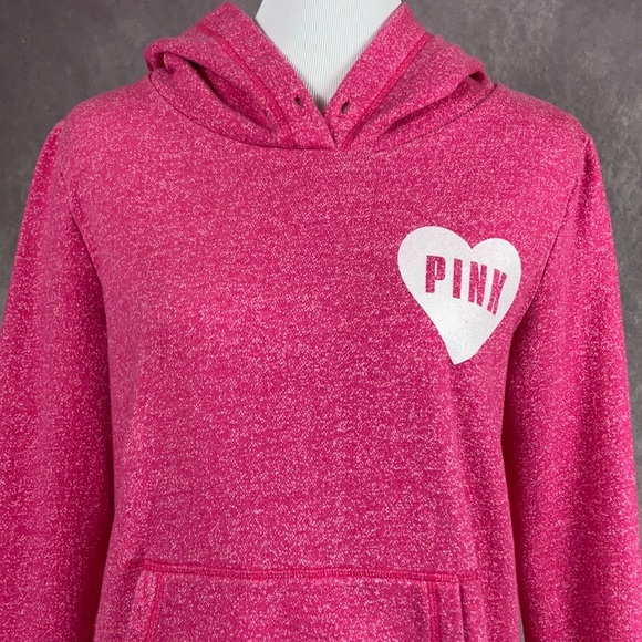 PINK Victoria’s Secret Pink Hoodie Sweatshirt Med - Picture 3 of 11